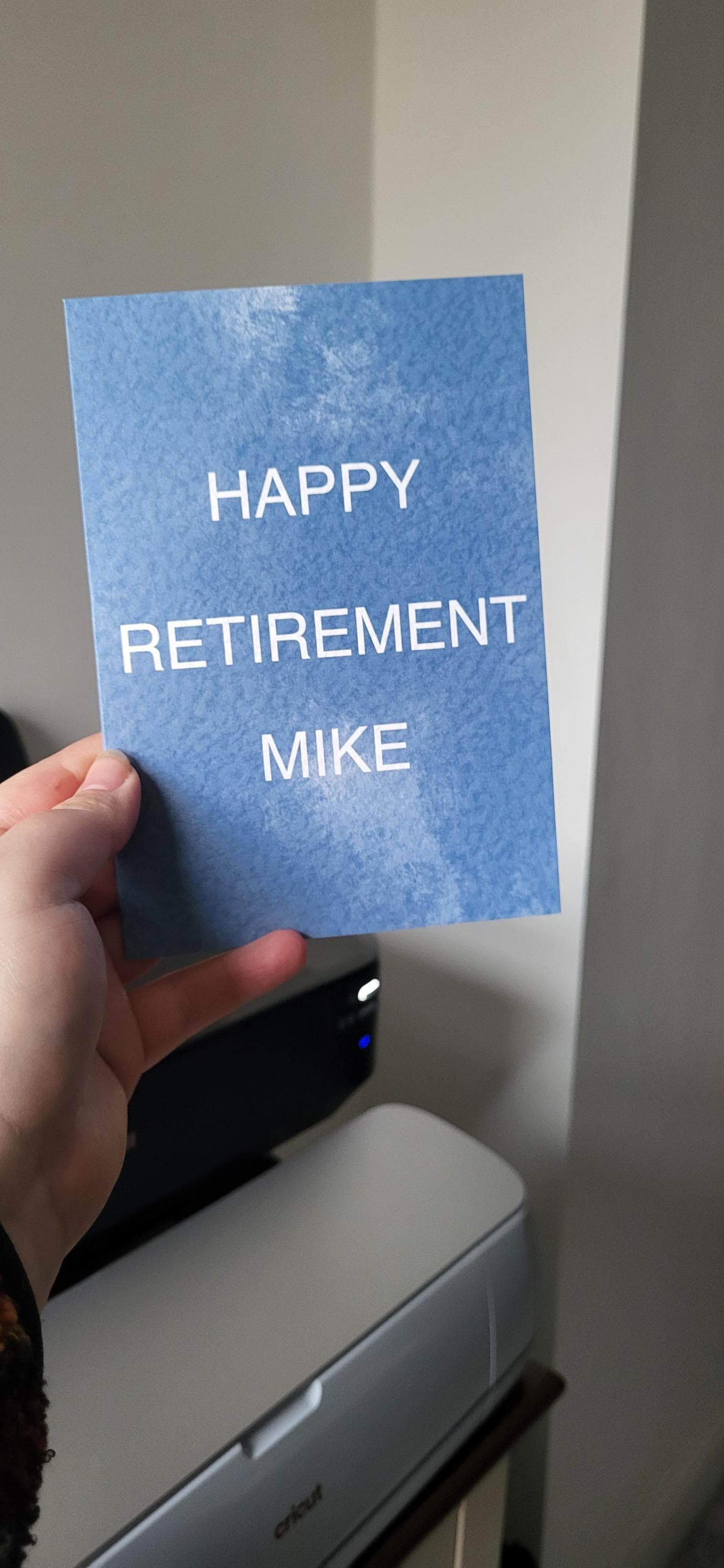 Middle Finger Pop-up Card - Personalised