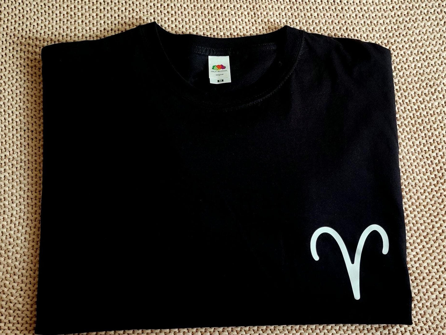 Aries Design Unisex Cotton T-shirt - available in different sizes and colours