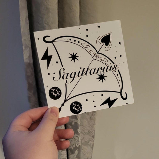 Sagittarius Zodiac Sign Card
