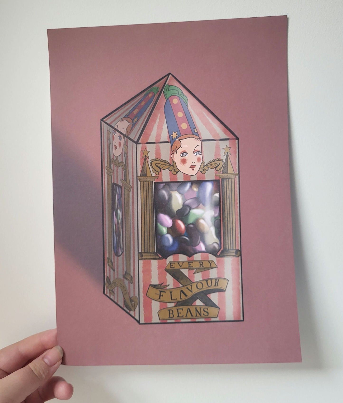 Harry Potter Bertie Bott's Every Flavour Sweets Print - available in multiple sizes
