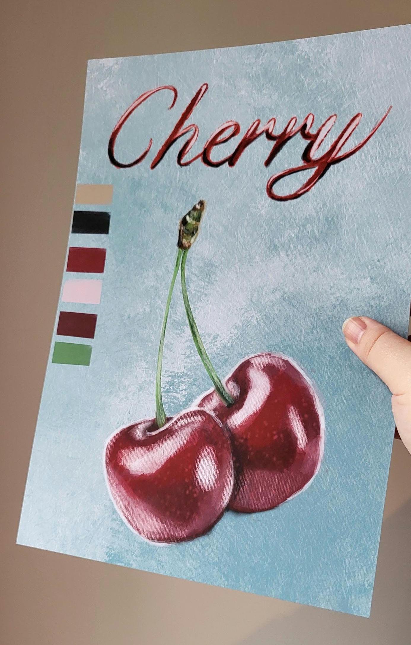 Double Cherries “Cherry” Print - available in different sizes