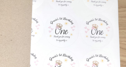 Personalised Stickers for all occasions