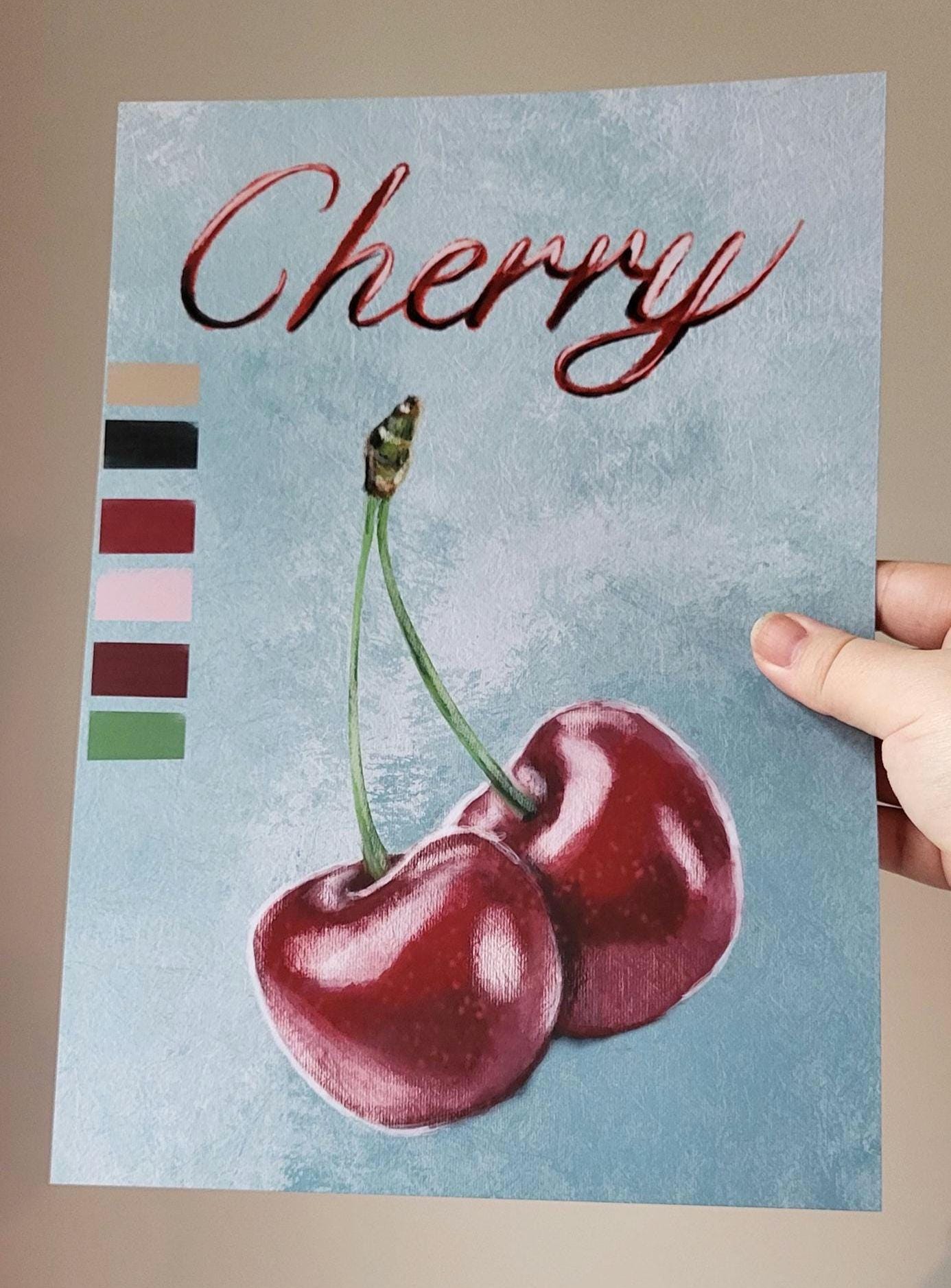 Double Cherries “Cherry” Print - available in different sizes