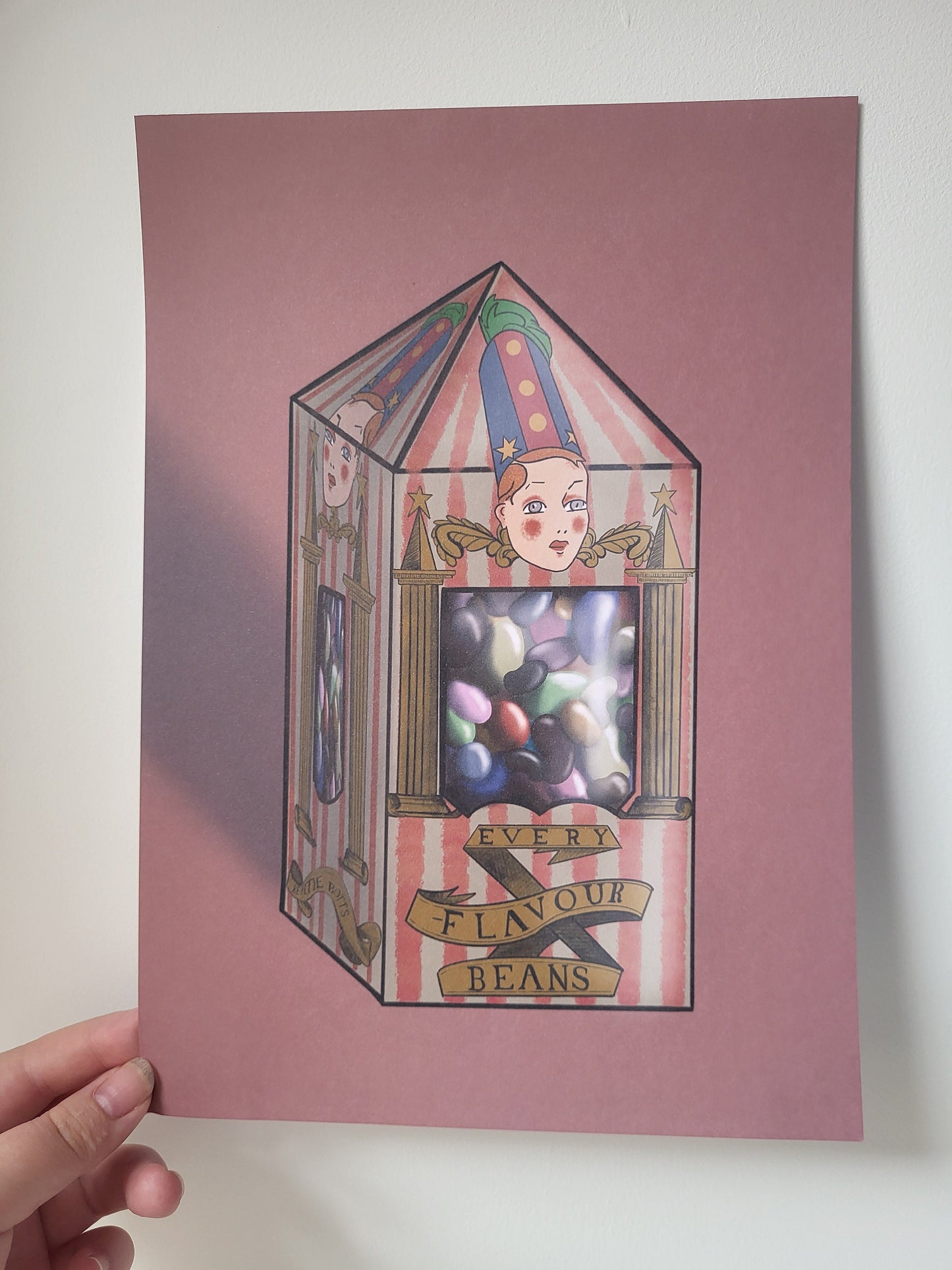 Harry Potter Bertie Bott's Every Flavour Sweets Print - available in multiple sizes