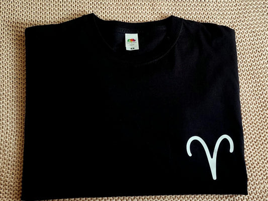 Aries Design Unisex Cotton T-shirt - available in different sizes and colours