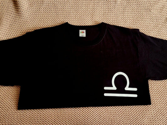 Libra Design Unisex Cotton T-shirt - available in different sizes and colours