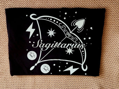 Sagittarius Design Unisex Cotton T-shirt - available in different sizes and colours