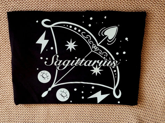 Sagittarius Design Unisex Cotton T-shirt - available in different sizes and colours