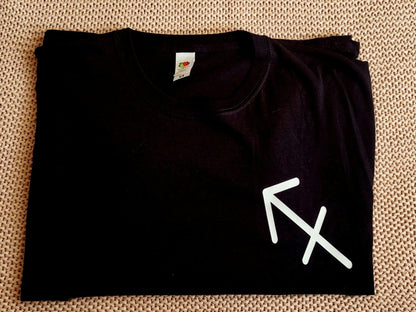 Sagittarius Design Unisex Cotton T-shirt - available in different sizes and colours